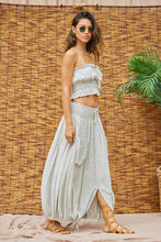 Load image into Gallery viewer, Linen Tube Top and Skirt Set
